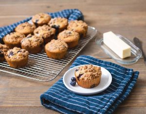 blueberry muffins